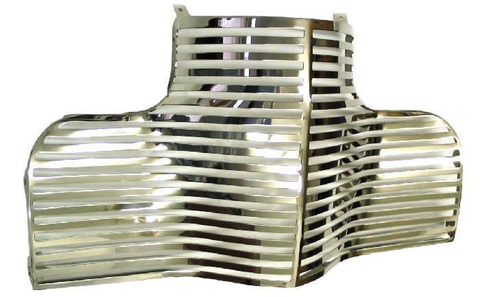 1940   chevrolet car polished stainless laser cut grille