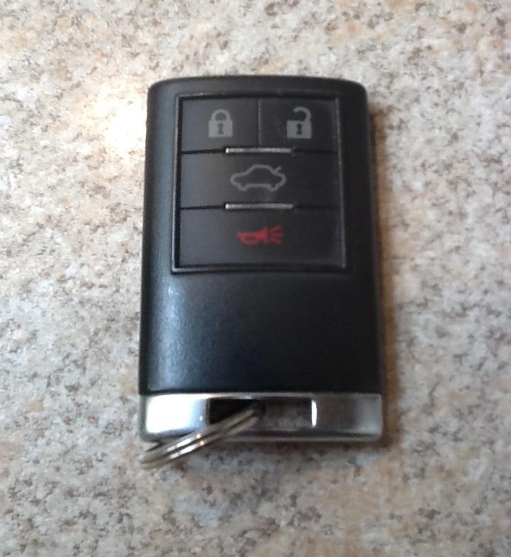 2008 2010 cadillac cts  smart key remote transmitter
