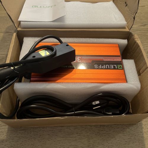 Cetihio golf cart 18 amp ezgo  portable battery charger for 36 volt d style plug