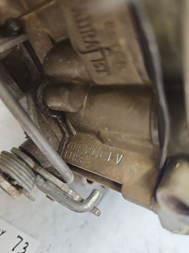 7043213 1183 Chevy Camaro Z-28 Corvette 1973 Original Vintage Carburetor, US $550.00, image 10