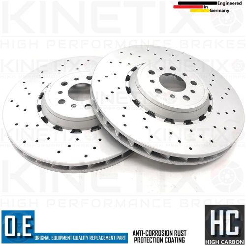 FOR BMW M2 M3 M4 G80 G81 G82 G83 G87 FRONT LEFT RIGHT DRILLED BRAKE DISC 380mm, US $, image 5