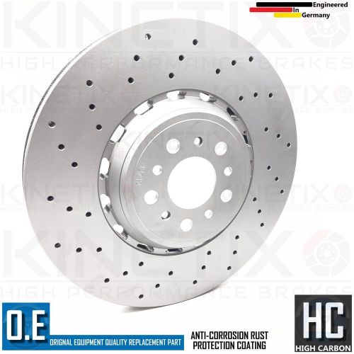 FOR BMW M2 M3 M4 G80 G81 G82 G83 G87 FRONT LEFT RIGHT DRILLED BRAKE DISC 380mm, US $, image 7