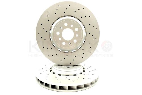FOR BMW M2 M3 M4 G80 G81 G82 G83 G87 FRONT LEFT RIGHT DRILLED BRAKE DISC 380mm, US $, image 9