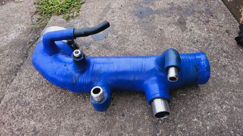 Autobahn88 Blue Silicone Turbo Inlet Pipe Hose fits Subaru Impreza WRX STI 01-07, US $, image 15
