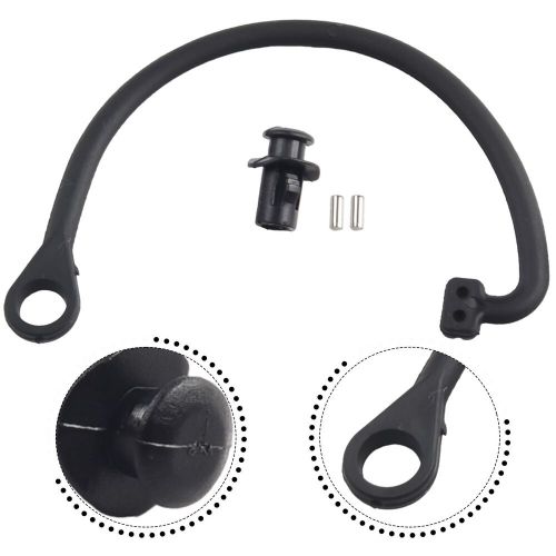Convenient Press On Fuel Tank Cap Cord Rope Cable Strap Tether in Black, US $8.28, image 8