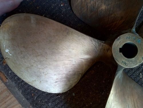 Ellison Four blade 24-inch Bronze Propeller left hand turn -5 -28 1.5” shaft 24”, US $2,900.00, image 3