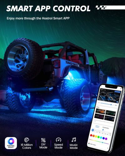 (4)LED Rock Light for Truck Pickups Offroad SUV High Quality Brand New 12V, US $39.99, image 3