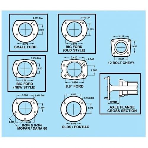 Universal Rear-End Disc Brake Conversion Kit, Black, Fits Ford 9 Inch, US $539.99, image 4