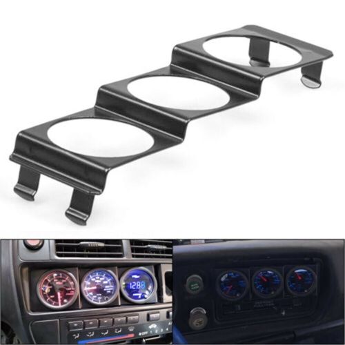 Bracket Gauge Holder Metal Parts Pod Panel Single Din Slot 1pcs TBQ102259-BK, US $15.27, image 9