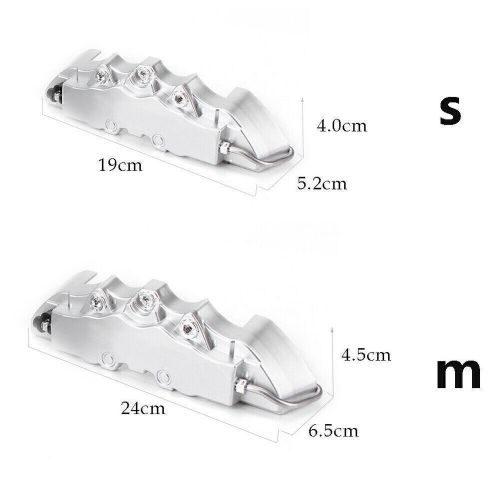 3D Car Truck Universal Front Rear Disc Brake Caliper Covers Kit Fashion GZ, AU $27.63, image 8