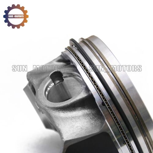 OEM Pistons Rings Oversize 83.01mm +0.5mm Φ21mm For Audi A3 A4 A5 VW GTI 2.0 TSI, US $193.00, image 2