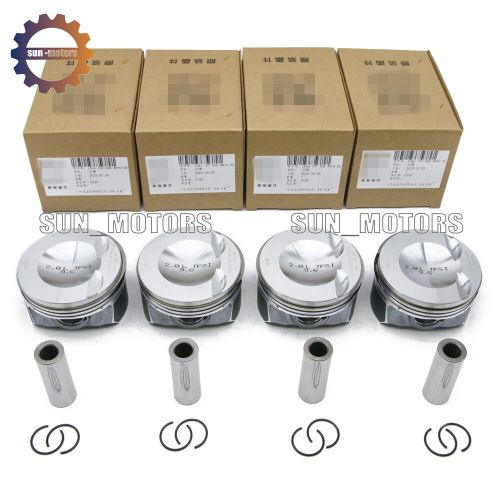 OEM Pistons Rings Oversize 83.01mm +0.5mm Φ21mm For Audi A3 A4 A5 VW GTI 2.0 TSI, US $193.00, image 3