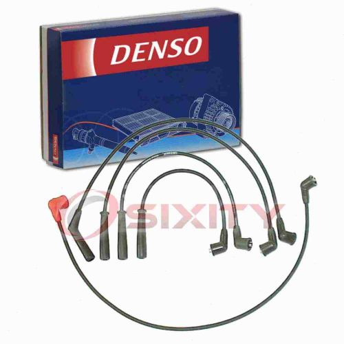 Denso Spark Plug Wire Set for 1990-1995 Nissan Axxess 2.4L L4 Ignition Plugs jl, US $44.94, image 6