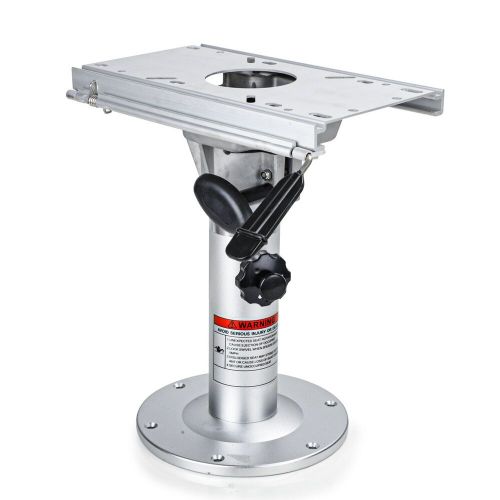 NORTHCAPTAIN Adjustable Aluminum Marine Boat Seat Pedestal with Slide,Silver, US $125.99, image 6