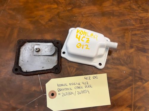KOHLER MARINE 4CZ BREATHER COVER PLATE/BASE #267884/267839, US $38.95, image 8