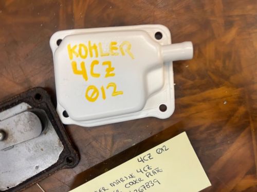 KOHLER MARINE 4CZ BREATHER COVER PLATE/BASE #267884/267839, US $38.95, image 14