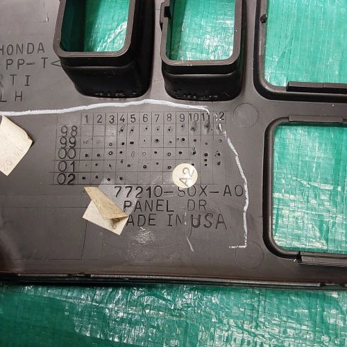 1999-2004 Honda Odyssey LX Dash Trim Switch Bezel No Switches OEM 77210-S0X-A0, US $9.99, image 3