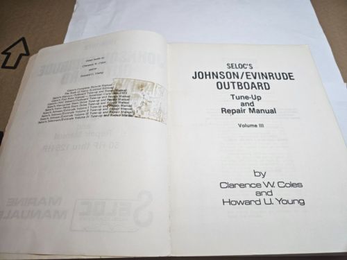 1958-1972 JOHNSON / EVINRUDE OUTBOARD MOTOR TUNE-UP & REPAIR BOOK MANUAL BOAT, US $29.95, image 26