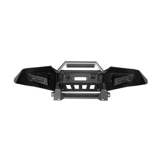New steel front bumper with winch plate &amp;led lights for 2015-2022 chevy colorado