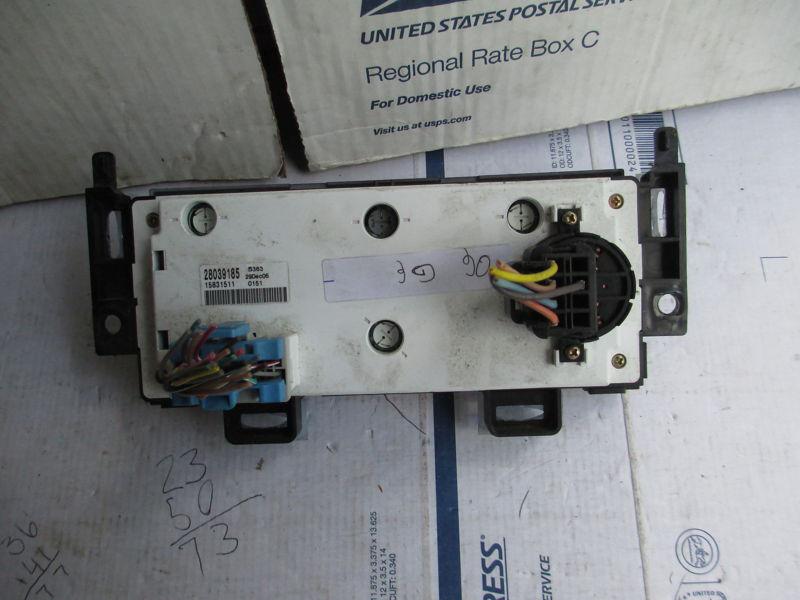 2005 2006 2007 2008 2009 Pontiac G6 Heater controls , US $19.99, image 2