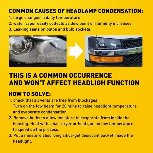 For 03-2024 Chevy Express/GMC Savana 1500-4500 Headlights Lamps Black Left+Right, US $116.99, image 6