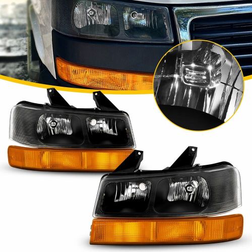 For 03-2024 Chevy Express/GMC Savana 1500-4500 Headlights Lamps Black Left+Right, US $116.99, image 10