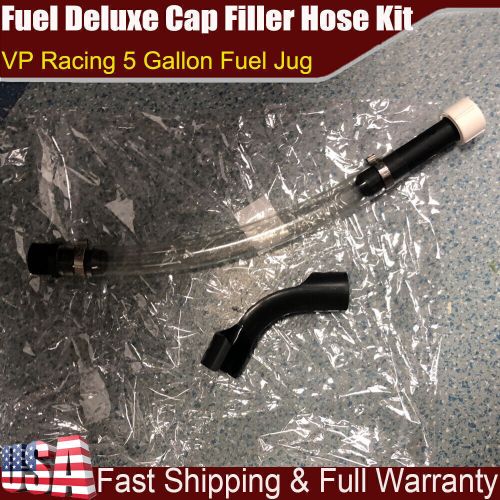 VP Racing 5 Gallon Fuel Jug Gas Can Fuel Deluxe Cap Filler Hose Kit Black USA!, US $5.95, image 21