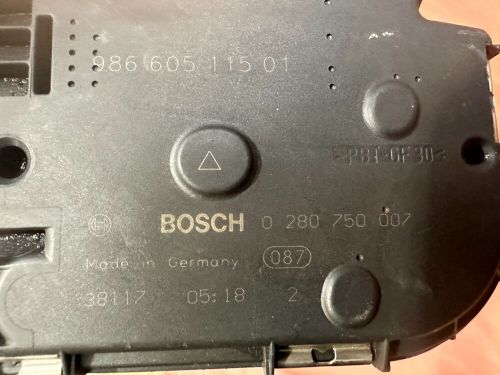 Porsche boxster 911 986 engine throttle body valve actuator oem 129k miles