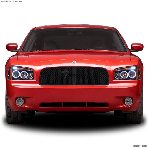 Topline For 2006-2010 Dodge Charger Mesh Front Hood Bumper Grill Grille - Black, US $55.00, image 6