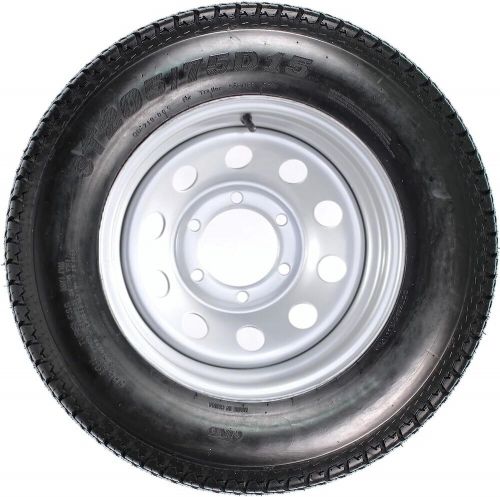 ST205/75D15 Trailer Tires and Wheels 15" 6PR 5 Lug on 4.5" Load Range C set of 2, US $184.99, image 2