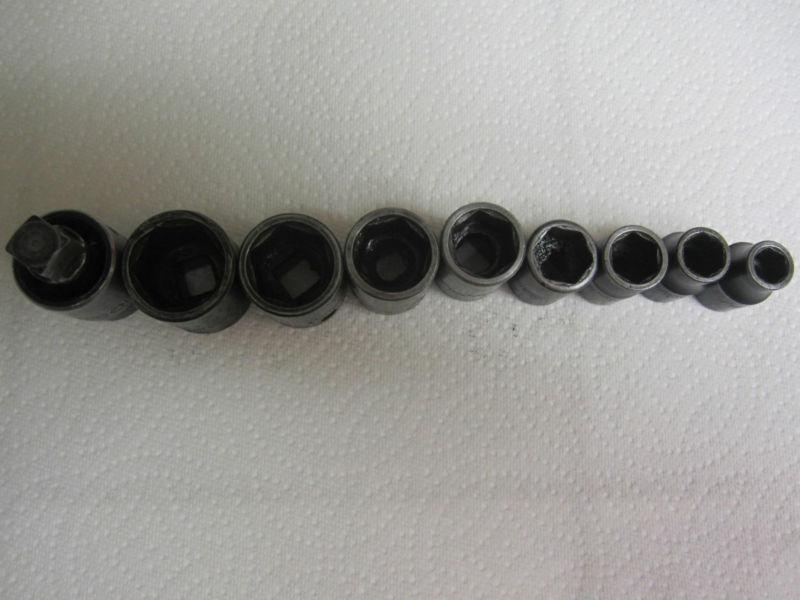 Find Matco Tools Used Shallow Standard Impact Socket Set 3/8 Drive in