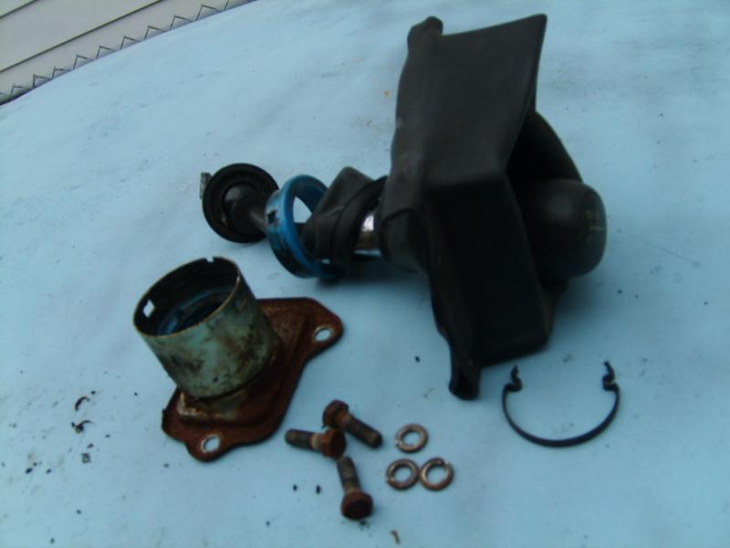 Chevette floor 4 speed manual shifter with boot bolts clip 83 84 85 86 87