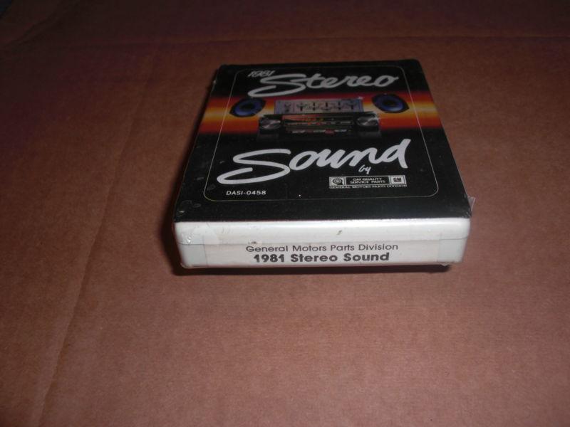 1979 trans am nos gm delco 8 track tape sealed 1980 z28 chevrolet 77 cadillac 81