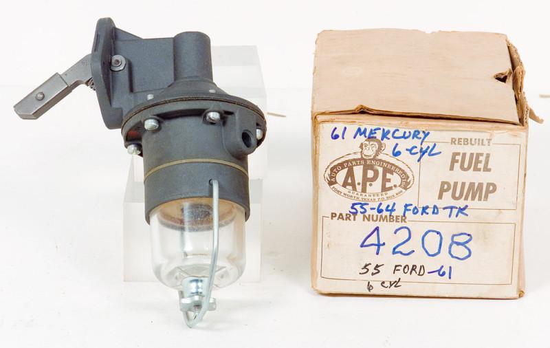 Rebilt fuel pump-for-1955-61 ford,61 merc,59-60 edsel, 55-64 ford trks, - 6-cyl