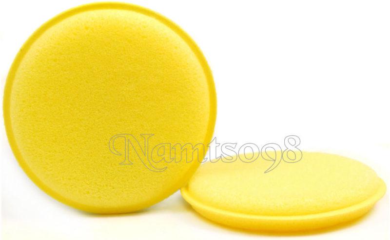 Pack of 12 polish buffing wax foam applicator pads sponges