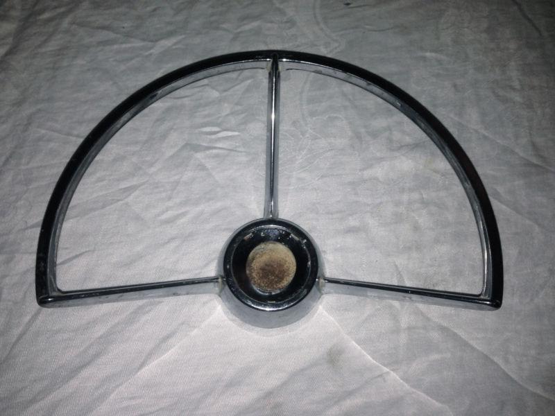 1957 ford steering wheel horn button; part # c4oa-codf-13a