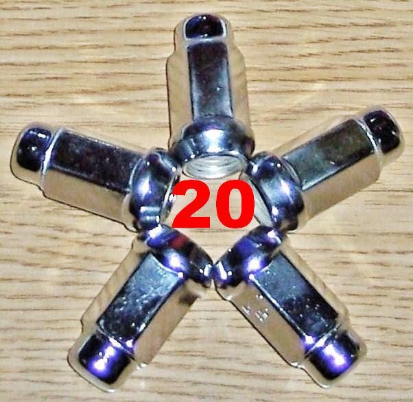 Find WHEEL LUG NUTS 9/16x18 DODGE RAM 1500 DURANGO DAKOTA in W of LasVegas, Nv, US, for US 10.99