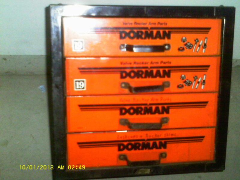 Vintage dorman cabinet drawers valve train rocker arm parts