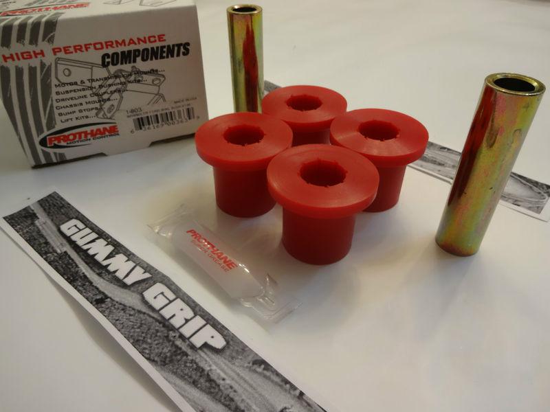 Find Prothane Frame Shackle Bushing Kit Jeep Wrangler 8795 1803 * in