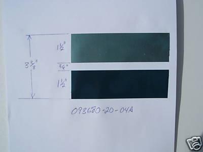 3 3/8 green boat rv decal pinstripe truck 093680-20-04a