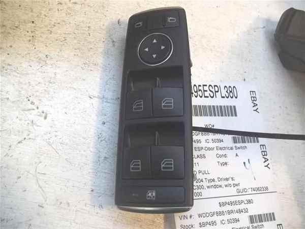 C e glk class oem master power window switch lkq
