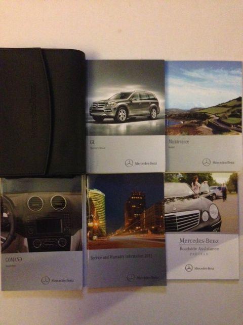 2011 mercedes-benz gl owner's manual with case