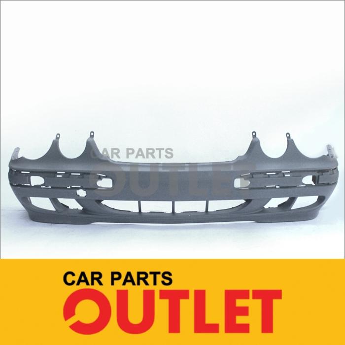 00-02 mercedes benz e320 e430 front bumper cover sedan wagon new replacement