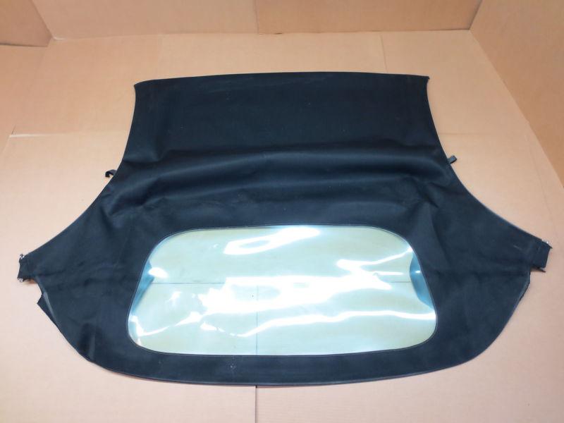 01 Porsche 986 911 BOXSTER Top Fabric Plastic Window Headliner Black  36,628, US $400.00, image 2