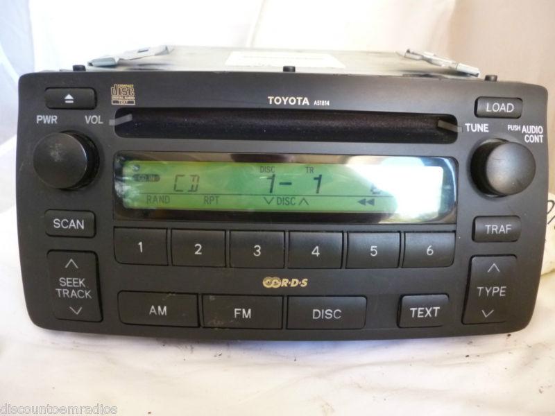 Find 0308 Toyota Corolla Radio 6 Disc Cd player A51814 8612002440 B