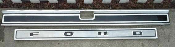 1973-1979 ford truck f150 f250 f350 tailgate trim set
