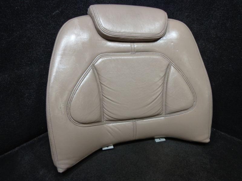#dr67 brown skeeter bass boat seat back - includes 1 seat back cushion 
