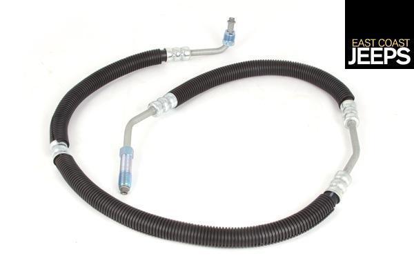 18012.22 omix-ada power steering pressure hose, 07-11 jeep wrangler jk