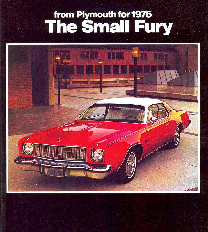 1975 PLYMOUTH FURY BROCHURE-SPORT-CUSTOM-ROAD RUNNER, US $9.99, image 2