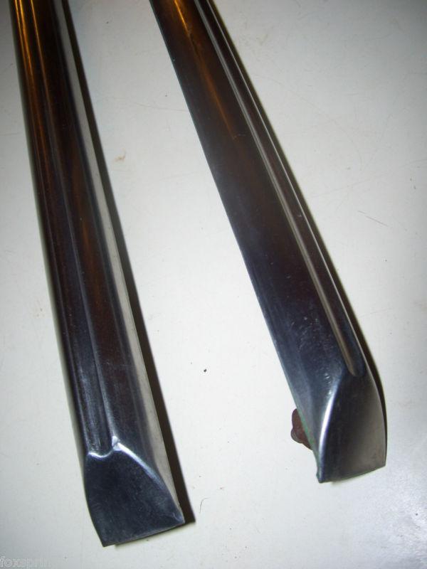 1951 OLDSMOBILE 88 2 DOOR SEDAN DOOR TRIM SET OF 2 STAINLESS - O174, US $39.99, image 2